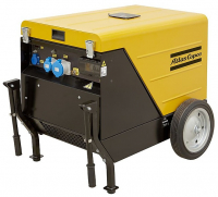 Бензиновый генератор Atlas Copco QEP S14 на шасси 