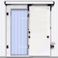 Дверной блок для холодильной камеры Профхолод откатная дверь 1800x2400 (80мм) 
