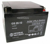 Аккумуляторная батарея General Security GS 12-26 
