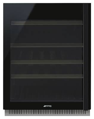 Винный шкаф SMEG CVI638LN3 (петли слева) черный